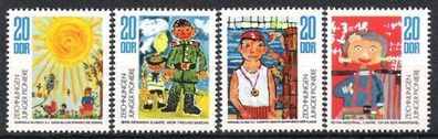 DDR Nr.1991/94 * * Junge Pioniere 1974, postfrisch
