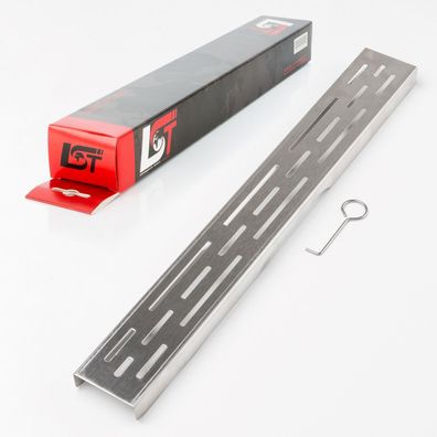 Duschrost Linien Schlitz Ablaufabdeckung Abdeckgitter für 500 x 70 mm Duschrinne