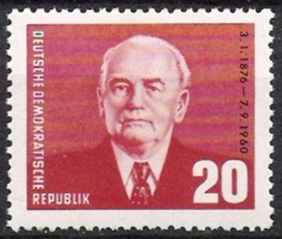 DDR Nr.807 * * Wilhelm Pieck 1961, postfrisch