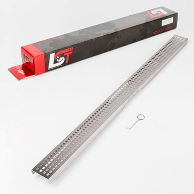 Duschrost Quadrate Ablaufabdeckung Abdeckgitter für 900 x 70 mm Duschrinne