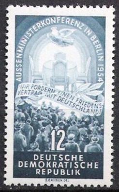 DDR Nr.424 * * Viermächtekonferenz 1954, postfrisch