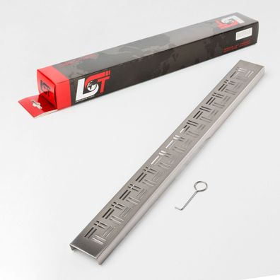 Duschrost Linien Schlitz Ablaufabdeckung Abdeckgitter für 600 x 70 mm Duschrinne