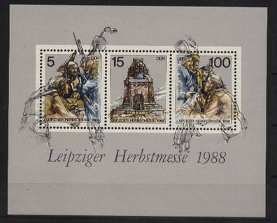 DDR Block Nr.95 * * Herbstmesse 1988, postfrisch