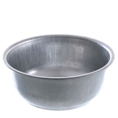 Zink Schüssel, Landhaus Gartenschüssel, Pflanzen Schale, Metall verzinkt 22 cm