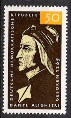 DDR Nr.1097 * * Dante Alighieri 1965, postfrisch