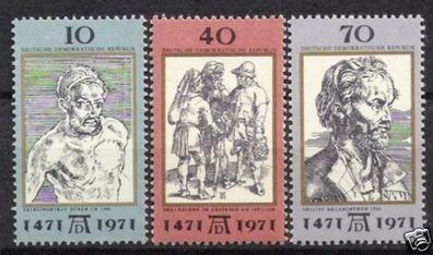 DDR Nr.1672/74 * * Albrecht Dürer 1971, postfrisch