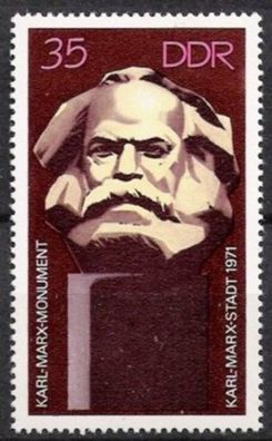 DDR Nr.1706 * * Karl Marx Monument 1971, postfrisch