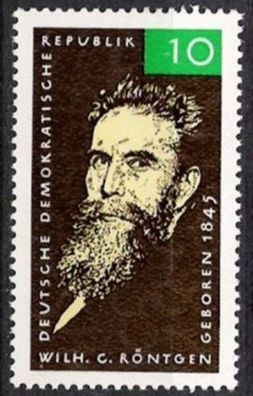 DDR Nr.1096 * * Wilhelm Röntgen 1965, postfrisch