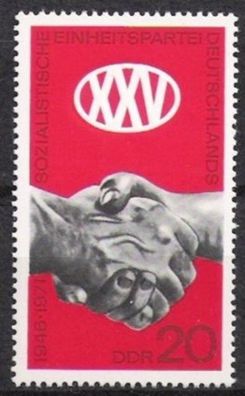 DDR Nr.1667 * * 25 Jahre SED 1971, postfrisch