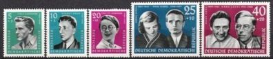 DDR Nr.849/53 * * KZ Opfer (II) 1961, postfrisch