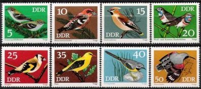 DDR Nr.1834/41 * * Singvögel 1973, postfrisch