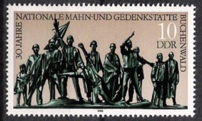 DDR Nr.3197 * * Gedenkstätten Buchenwald 1988, postfrisch