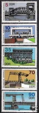 DDR Nr.3203/07 * * Technische Denkmale 1988, postfrisch