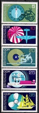 DDR Nr.1773/77 * * 20 Jahre GST 1972, postfrisch