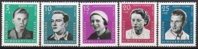 DDR Nr.808/12 * * KZ Opfer (I) 1961, postfrisch