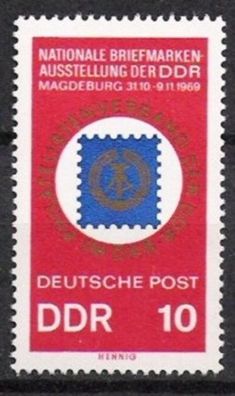 DDR Nr.1477 * * Briefmarkenausstellung 1969, postfrisch