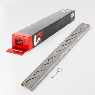 Duschrost Wellen Ablaufabdeckung Abdeckgitter für 600 x 70 mm Duschrinne