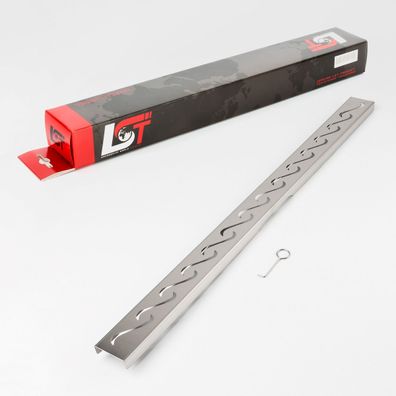 Duschrost Wellen Ablaufabdeckung Abdeckgitter für 900 x 70 mm Duschrinne