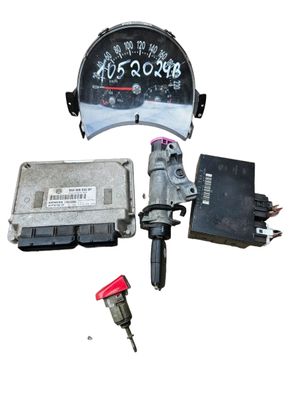 VW New Beetle Cabrio 1Y 1.6 Motorsteuergerät-Set 06A906033BP