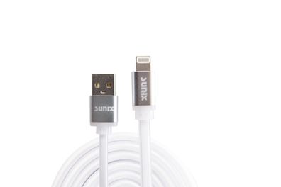 Sunix 1,2M Softtouch USB Lightning Ladekabel Datenkabel Kabel Ladegerät kompatibel