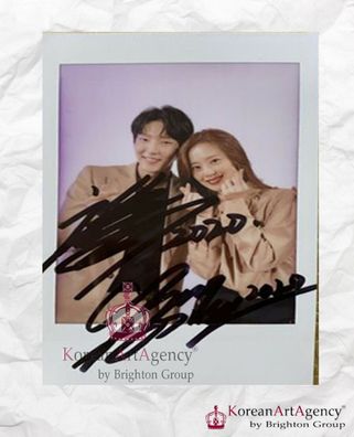 Flower of Evil Lee Joon Gi Moon Chae Won INSTAX Polaroid FOTO Autograph