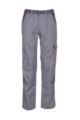 Arbeitshose Bundhose Highline zink/schiefer/rot Größe 52