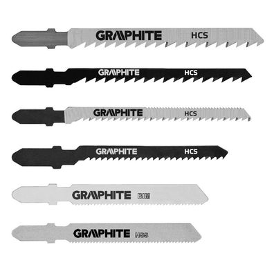 Stichsägeblätter - SET ( 4x Holz , 1x Metall , 1x Universal ) 6 Stück