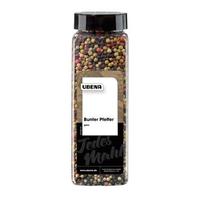 Ubena Bunte Pfefferkörner aromatische und komplexe Schärfe 550g