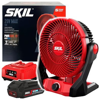 Skil 20V 3164 CC Akku-Lüfter (1x2.5Ah)