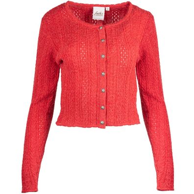 Trachtenjacke Fabienne Strick rot