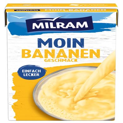 Milram Moin Typ Bananen Milchmisch Getränk mit Calcium 500ml