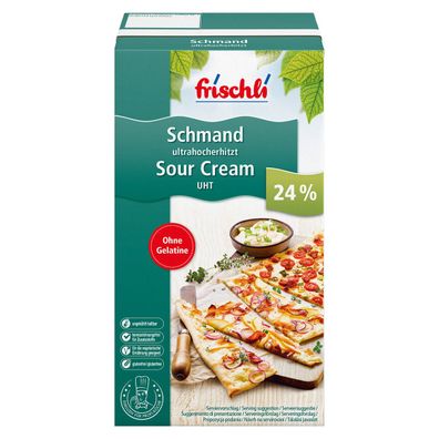 Frischli Schmand cremig ohne Gelatine mild im Geschmack 1000ml