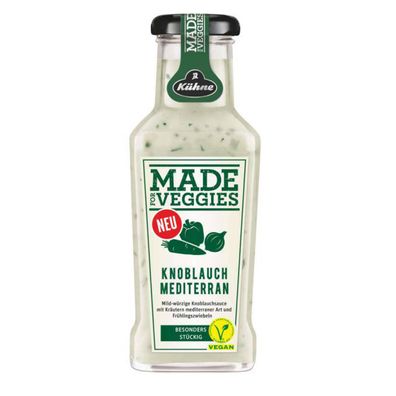 Kühne Würzsauce Knoblauch Mediterran