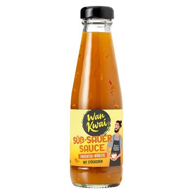 Wan Kwai Süss Sauer Sauce typisch wie in fernöstlicher Küche 250ml