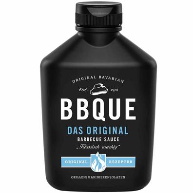 BBQUE Barbecue Das Original klassische Grill Sauce 400ml