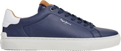 Pepe Jeans Camden Club M - Navy Leder/Synthetik