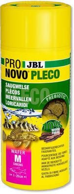 JBL ProNovo Pleco Wafer M 250ml Futter Futtertabletten für Saugwelse L-Welse