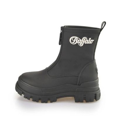 Buffalo Aspha Rain Zip - Schwarz Synthetik