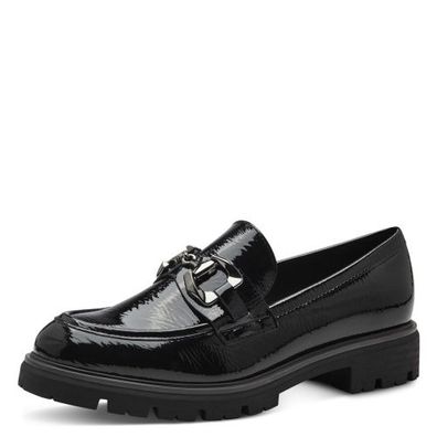 Marco Tozzi Slipper - Schwarz Lack Synthetik