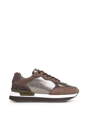 Pepe Jeans Rusper Stars - Conker Braun Leder/Synthetik