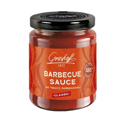 Grashoff BBQue Barbecuesauce mit rauchig fruchtigem Geschmack 200ml