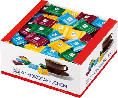 Ritter Sport Quardretties Schokotäfelchen 200 x 5g 1kg