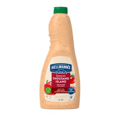 Hellmann's 1000 Islands Dressing cremiger Geschmack Flasche 1000ml