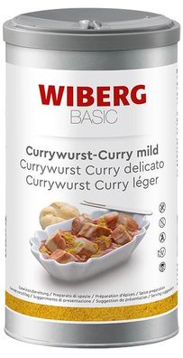 Wiberg-Currywurst Curry mild Gewürzzubereitung 580g