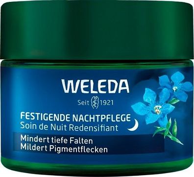 Weleda Blauer Enzian & Edelweiß Festigende Nachtpflege, 40 ml