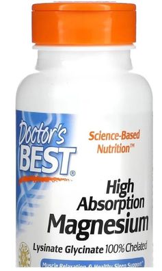 Doctor´s Best - Magnesium mit hoher Absorption - 120 Tabletten