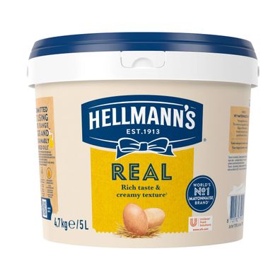 Hellmann's Real Mayonnaise reichlich cremige Konsistenz 5 Liter