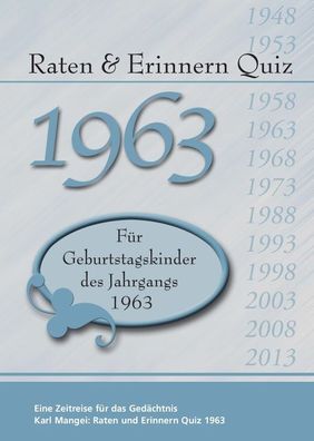 Raten & Erinnern Quiz 1963, Karl Mangei