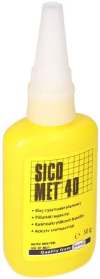 Klebstoff Sicomet 40, 50 g Flasche