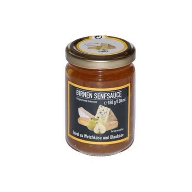 Ruwisch & Zuck Original Bodensee Birnen Senfsauce süß scharf 180g